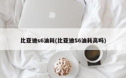 比亚迪s6油耗(比亚迪S6油耗高吗)