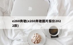 e260奔驰(e260奔驰图片报价2022款)