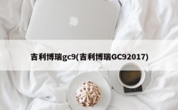 吉利博瑞gc9(吉利博瑞GC92017)