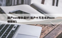 国产suv哪款最好(国产十万左右的suv哪款好)