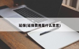 延保(延保费用是什么意思)