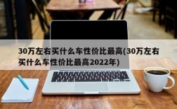 30万左右买什么车性价比最高(30万左右买什么车性价比最高2022年)