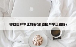 哪些国产车比较好(那些国产车比较好)