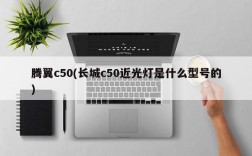 腾翼c50(长城c50近光灯是什么型号的)