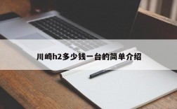 川崎h2多少钱一台的简单介绍