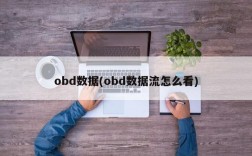 obd数据(obd数据流怎么看)