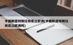 中国制造特斯拉将出口欧洲(中国制造特斯拉将出口欧洲吗)