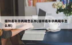 福特嘉年华两厢怎么样(福特嘉年华两厢车怎么样)