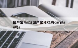 国产宝马x1(国产宝马X1有carplay吗)