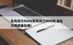 东风风行f600(东风风行f600机油压力传感器在哪)