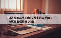 2万多的二手polo(2万多的二手polo买商业保险多少钱)