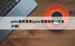 polo保养费用(polo常规保养一次多少钱)