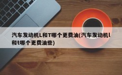 汽车发动机L和T哪个更费油(汽车发动机l和t哪个更费油些)