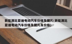 新能源比亚迪电动汽车价格及图片(新能源比亚迪电动汽车价格及图片及价格)