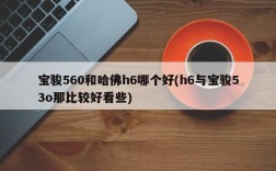 宝骏560和哈佛h6哪个好(h6与宝骏53o那比较好看些)