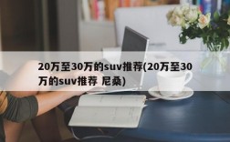 20万至30万的suv推荐(20万至30万的suv推荐 尼桑)